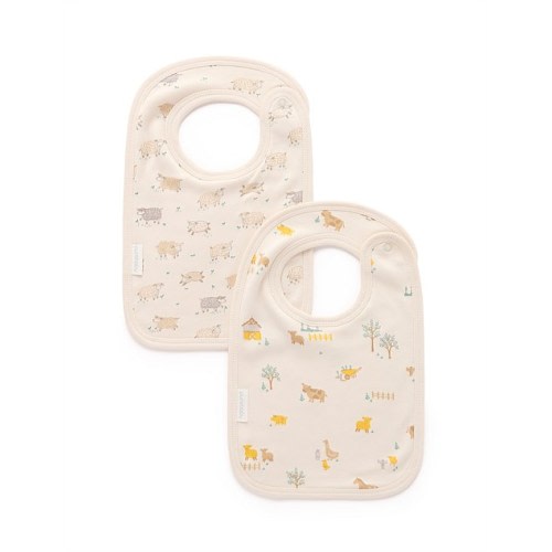 Purebaby 2 Pack Bib | David Jones