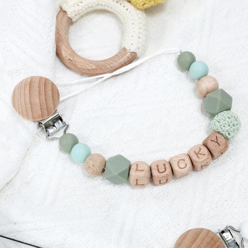 Personalized Pacifier Clip/ Custom Soother Clip/ Baby Shower Gift/ Baby Pacifier Holder/ Newborn Gift/ Custom Dummy Clip/ Baby Binky Clip