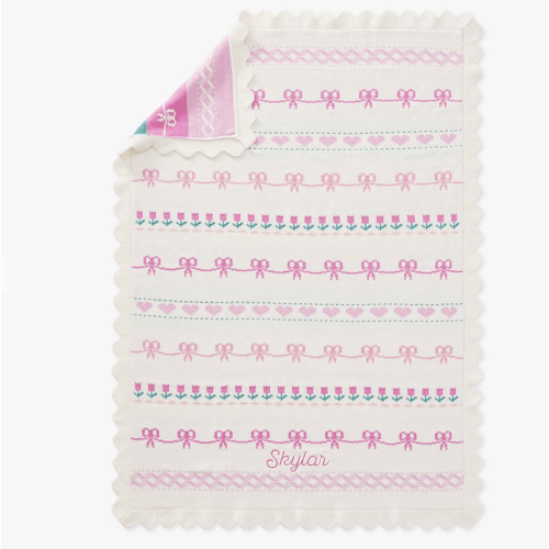 LoveShackFancy Fair Isle Baby Blanket