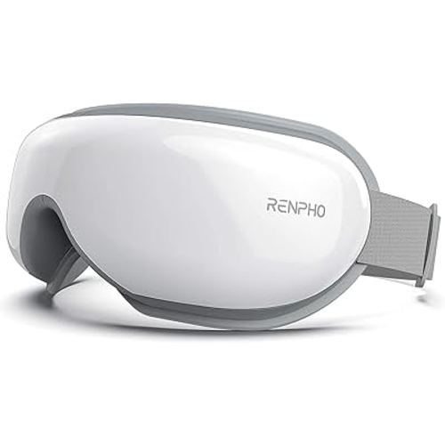 RENPHO Eye Massager with Heat, Valentines Day Gifts for Her Him Birthday Gifts for Women Mom, FSA Eligible HSA Eye Mask for Migraine,Sleep Mask for Dry Eyes Relax, Reduce Strain for Men Dad Eyeris 1