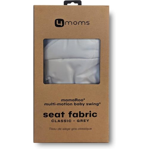 4moms Extra Seat Fabric, MamaRoo Baby Swing, Model 1046, Grey Classic