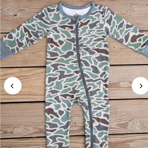 Baby Zip Up - Retro Duck Camo – BURLEBO