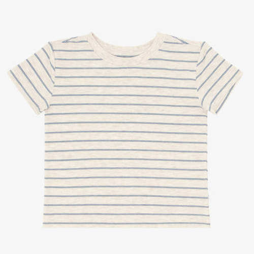 Stone Stripes Short Sleeve Relaxed Tee