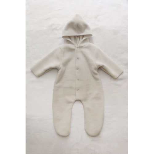 Fleece Jumpsuit Noel - Cream