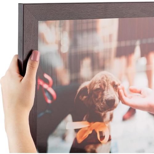 ArtToFrames 12x15 inch Classic Mahogany Frame Picture Frame, 2WOMFRBW26039-12x15