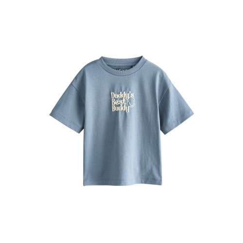 Kids' Daddy's Best Buddy Cotton Graphic T-Shirt, 1.5-2Y