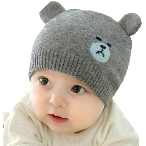 Reian Unisex Toddler Soft Knit Hat Warm Baby Knit Hat Fall Winter Wool Cap