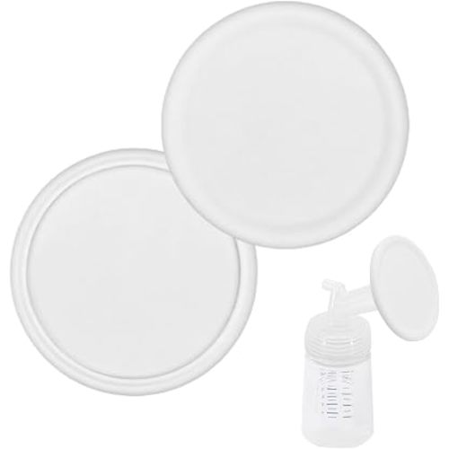 2Pcs Silicone Breast Pump Covers for Spectra Flange
