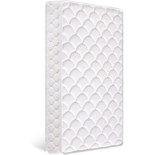 Baby Crib & Toddler Bed Mattress 52"x27.6"x5", Hypoallergenic, Soft Knitted Fabric, Moisture Absorbent and Breathable
