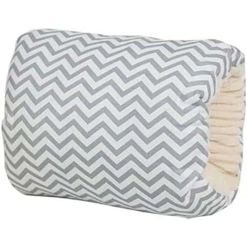 Cozy Cradle Pillow, Cozy Cradle Arm Pillow, Baby Nursing Pillow Head Support Pillow for Breastfeeding Bottle Feeding (Light Grey Crown)