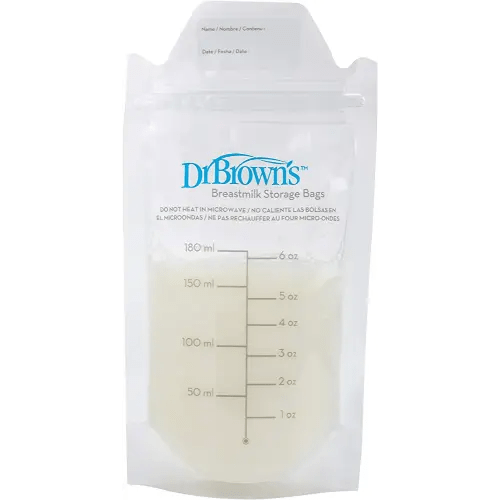 Dr. Brown's Breastmilk Storage Bags for Freezing and