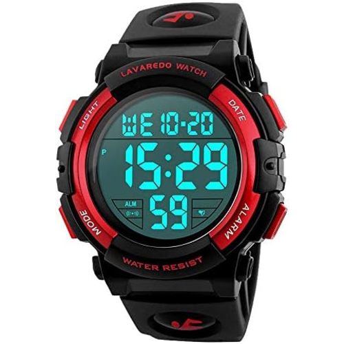 Kids Watch,Boys Watch for 3-15 Year Old Boys,Digital Sport Outdoor Multifunctional Chronograph LED 50 M Waterproof Alarm Calendar Analog Watch for Children with Silicone Band,Kids Gift