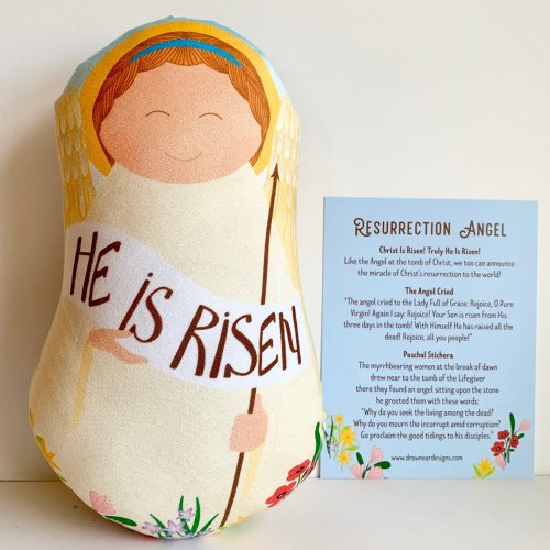 Resurrection Angel Snuggly Saints Doll — Draw Near Designs