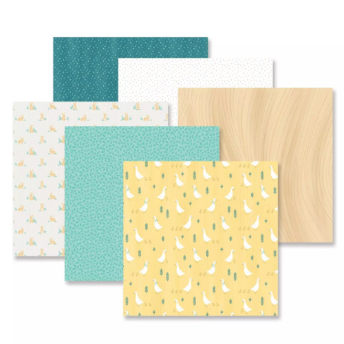 Baby Scrapbook Paper: Welcome Baby Neutral - Creative Memories