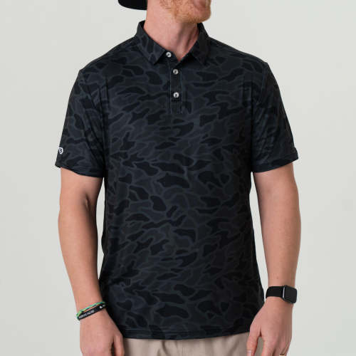 Performance Polo - Black Camo – BURLEBO