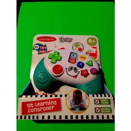 Infunbebe Baby 1st Learning Controller 30 Plus Sound Effects Age 6 Months & Up
