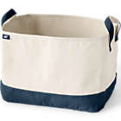 Small Canvas Storage Tote | Lands' End