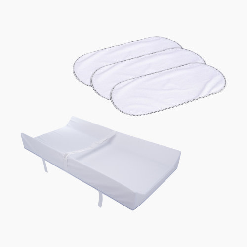 Munchkin Secure Grip Changing Pad - Changing Pad + Waterproof Liners (3 Pack)