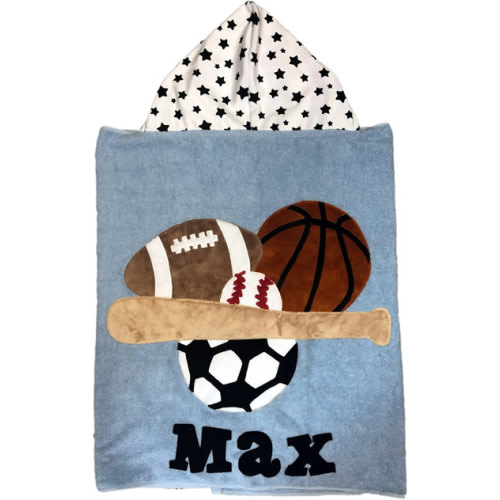 All-Stars: All-Stars Personalized Hooded Toddler Towel