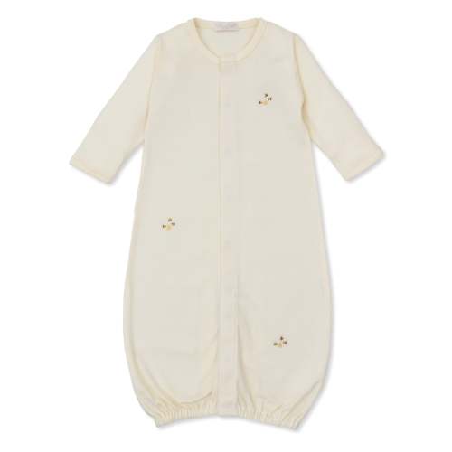 Bee Hive Yellow Stripe Embroidered Converter Gown