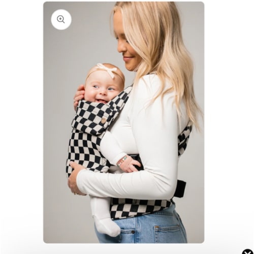 The Monarch Carrier - Ebony Check – Mabē