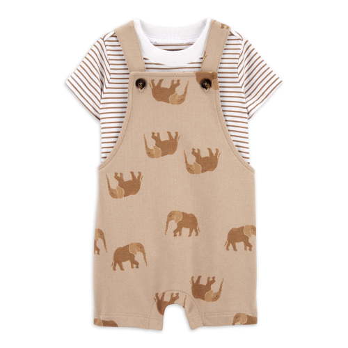 Carter's Child of Mine Baby Boy Overalls Set, 2-Piece, Sizes 0/3-24 Months
