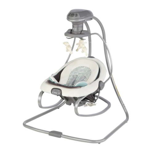 Graco DuetSoothe LX Multi-Directional Baby Swing and Rocker, Removable Seat, Simple Soothe – Winslet | 1852655