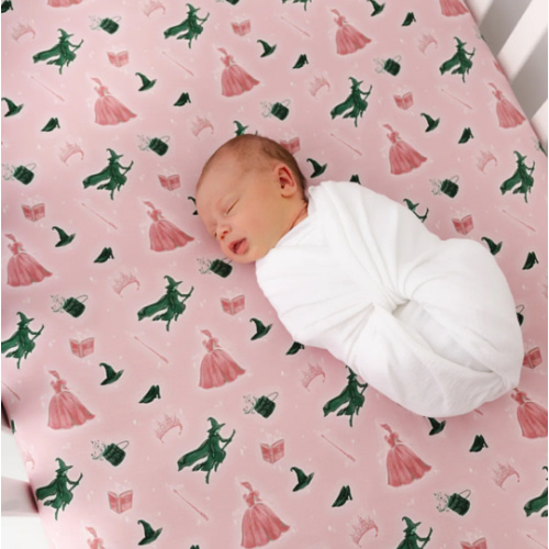 Good Witch Bad Witch Bamboo Crib Sheet