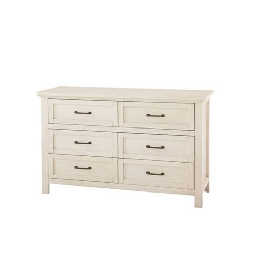 Westwood Design Westfield 6 Drawer Dresser - Brushed White