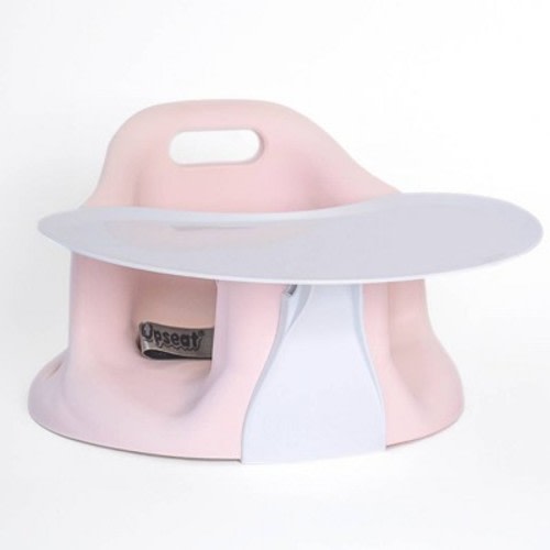 Upseat Baby Floor and Booster Seat - Pink