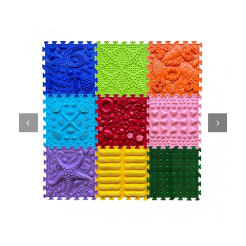 OrtoNature Sensory Floor Mats - Rainbow Melody