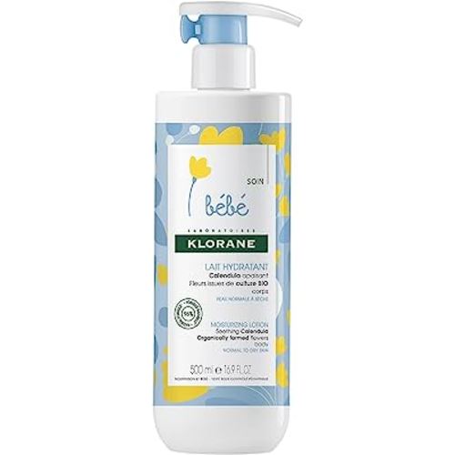 Klorane - Baby Moisturizing Lotion with Calendula - Normal to Dry Skin - Baby - 500ml