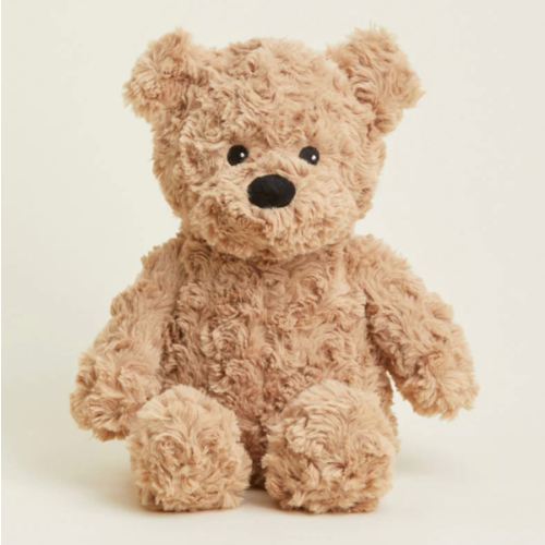 Microwavable Brown Curly Bear Warmies | Warmies USA