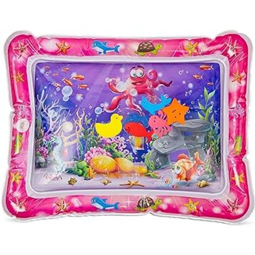 Tummy time Water mat Blue/Pink (Pink)
