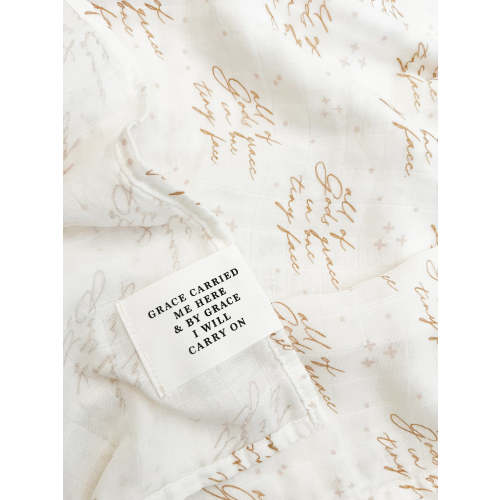 All of Gods Grace in One Tiny Face Swaddle Blanket – OUR HOUSE ABOVE
