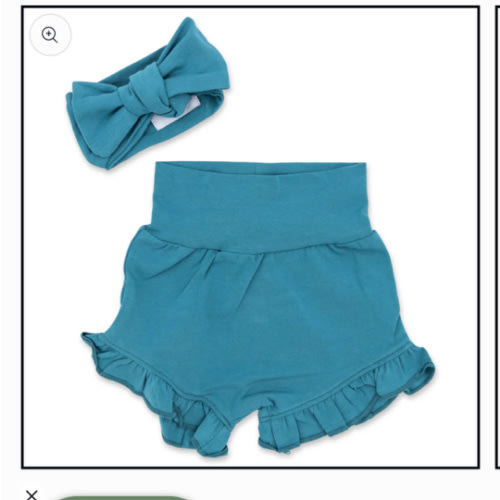 Turquoise Bloomer/Headband Set – Cowkid Clothing Company