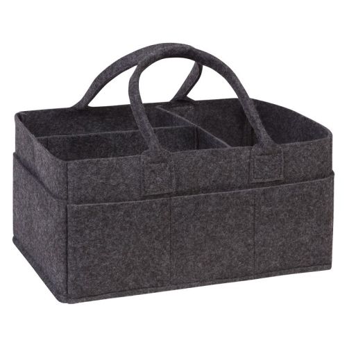 Sammy & Lou Trend Lab Felt Storage Caddy - Charcoal Gray