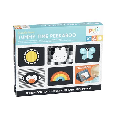 Petit Collage Tummy Time Peekaboo, Multicolor
