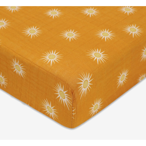 Babyletto Crib Sheet in GOTS Certified Organic Muslin Cotton