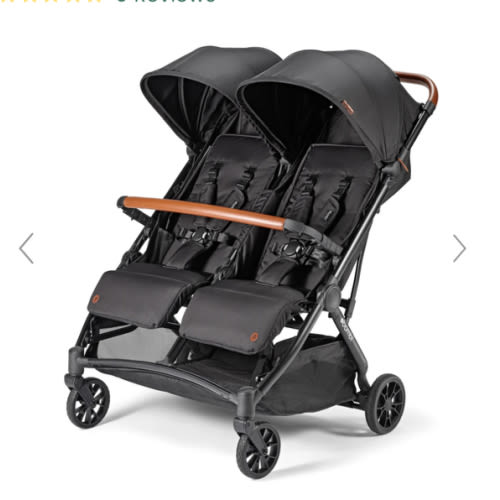 Bēbee Twin Lightweight Double Stroller