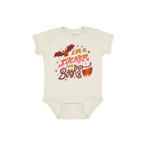I'm a Sucker for Books baby bodysuit