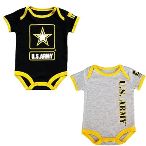 Army 2-Pack Baby Bodysuits: Dress Your Little One in Military Style