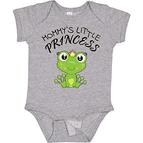 inktastic Mommy's Little Princess- Cute Frog Baby Bodysuit