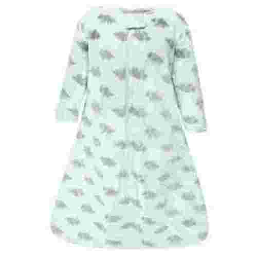 Hudson Baby Infant Boy Plush Sleeping Bag, Sack, Blanket, Long-Sleeve Triceratops, 0-6 Months