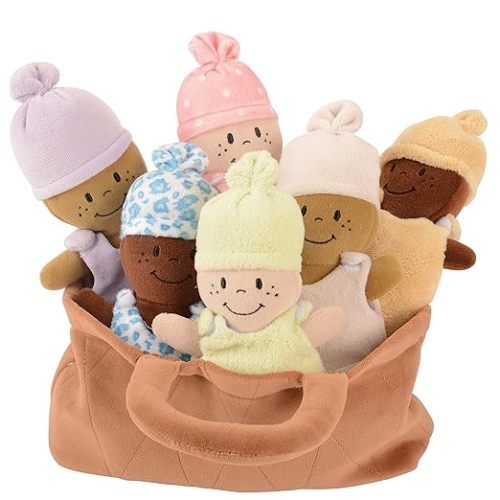 Creative Minds Basket of Babies Soft Baby Dolls, Sensory Toys, Multicultural, Diversity, Inclusion and Social Emotional Learning, Baby Toys for All Ages, Set of 6 Plush Dolls, Multicolor: Amazon.com: Industrial & Scientific