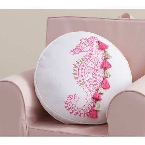 Lilly Pulitzer Seahorse Pillow