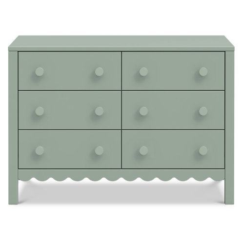 daVinci Sammy Scallop 6-Drawer Dresser & Reviews | Wayfair