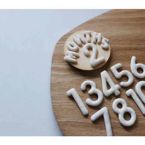 Baby milestone numbers set, Baby Monthly and Weekly Milestone Numbers Set, baby milestone cards, baby monthly milestone, baby photo numbers