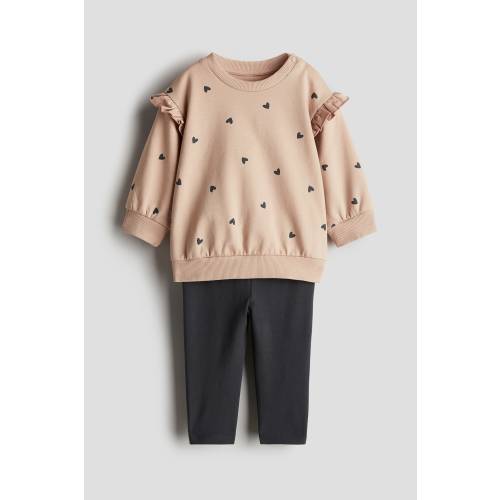 2-PIECE SWEATSHIRT AND LEGGINGS SET