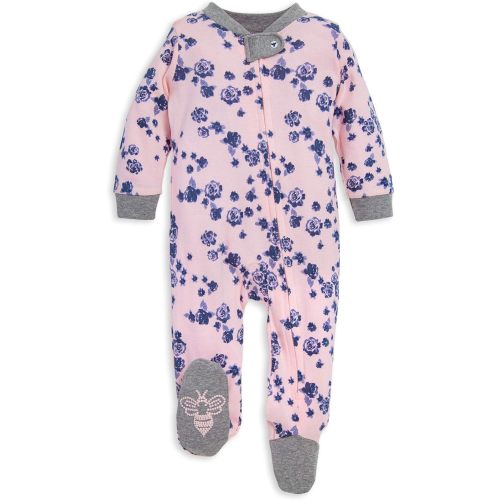 Sleep On It Infant Girls Scribble Hearts Zip-Front Coverall Pajama - Multi,  18M